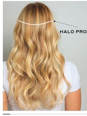 Bellami HALO PRO EXTENSIONS KIT, HONEY COMB #90/80/18 HIGHLIGHT